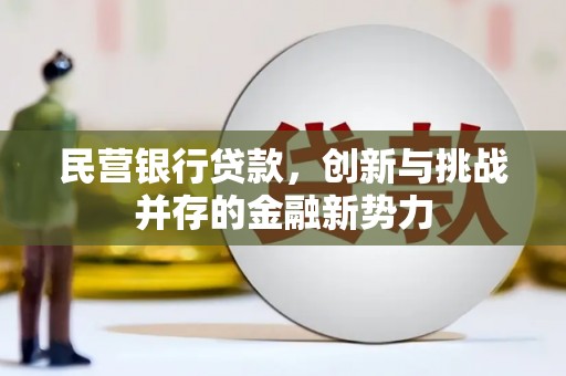 北关民营银行贷款，创新与挑战并存的金融新势力