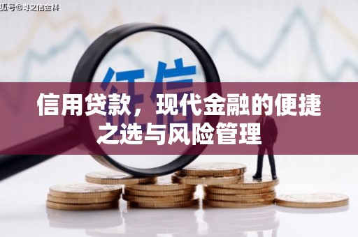 北关信用贷款，现代金融的便捷之选与风险管理