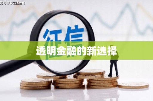 北关透明金融的新选择