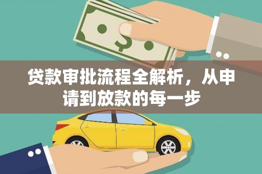 北关贷款审批流程全解析，从申请到放款的每一步