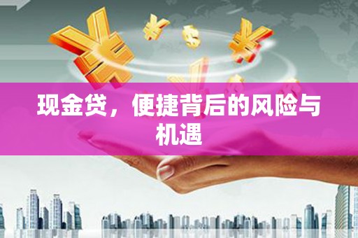 北关现金贷，便捷背后的风险与机遇