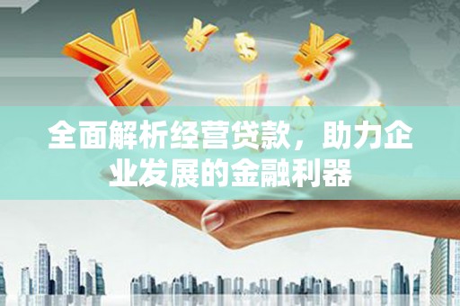 北关全面解析经营贷款，助力企业发展的金融利器