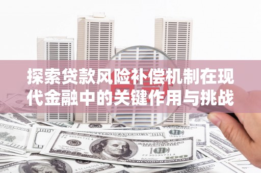 北关探索贷款风险补偿机制在现代金融中的关键作用与挑战