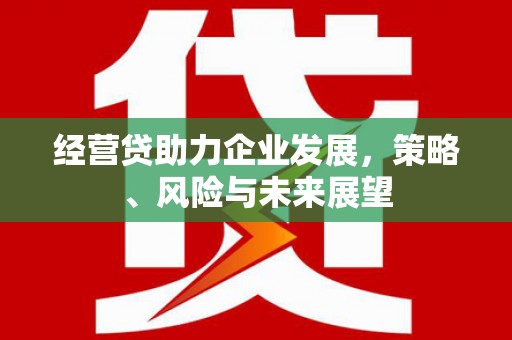 北关经营贷助力企业发展，策略、风险与未来展望