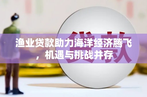 北关渔业贷款助力海洋经济腾飞，机遇与挑战并存