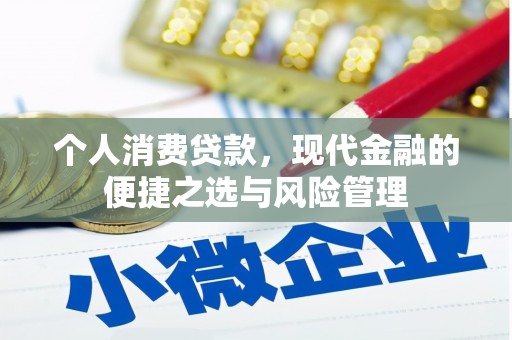 北关个人消费贷款，现代金融的便捷之选与风险管理