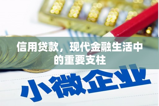 北关信用贷款，现代金融生活中的重要支柱