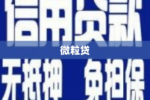 北关微粒贷