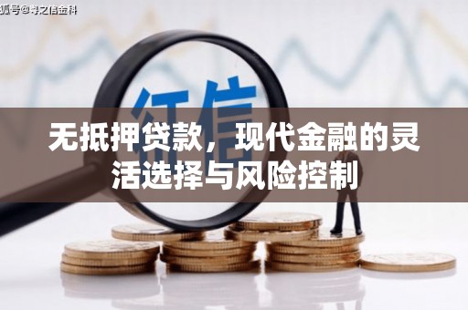 北关无抵押贷款，现代金融的灵活选择与风险控制