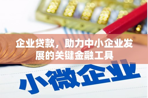 北关企业贷款，助力中小企业发展的关键金融工具