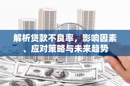 北关解析贷款不良率，影响因素、应对策略与未来趋势