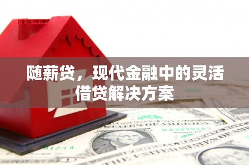 北关随薪贷，现代金融中的灵活借贷解决方案