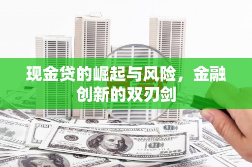 北关现金贷的崛起与风险，金融创新的双刃剑