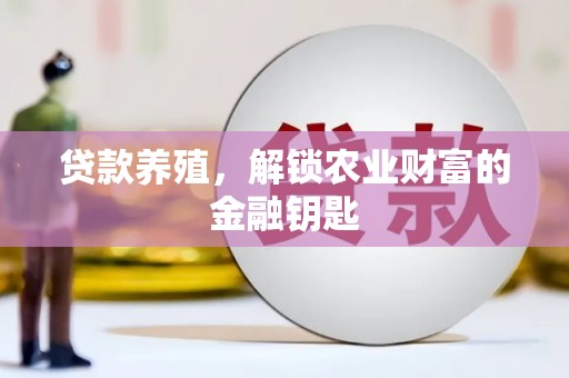 北关贷款养殖，解锁农业财富的金融钥匙
