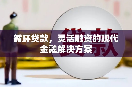 北关循环贷款，灵活融资的现代金融解决方案