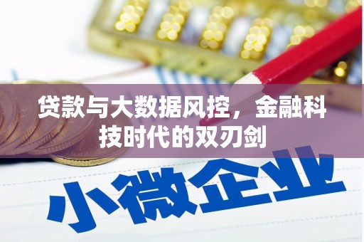 北关贷款与大数据风控，金融科技时代的双刃剑
