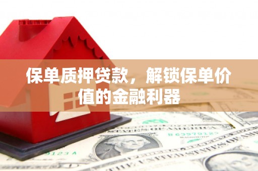北关保单质押贷款，解锁保单价值的金融利器