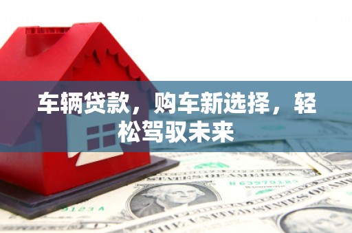 北关车辆贷款，购车新选择，轻松驾驭未来