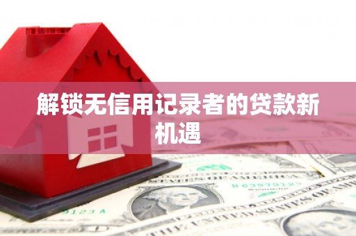 北关解锁无信用记录者的贷款新机遇