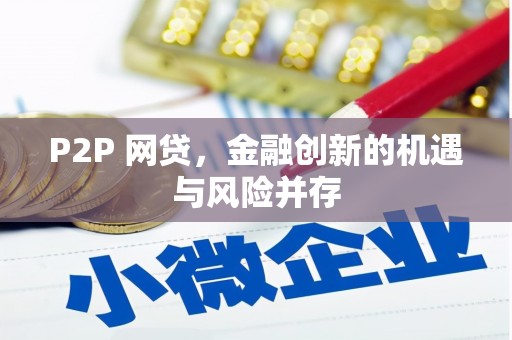 北关P2P 网贷，金融创新的机遇与风险并存
