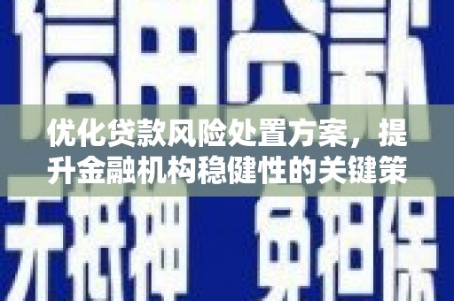 北关优化贷款风险处置方案，提升金融机构稳健性的关键策略