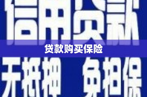 北关贷款购买保险