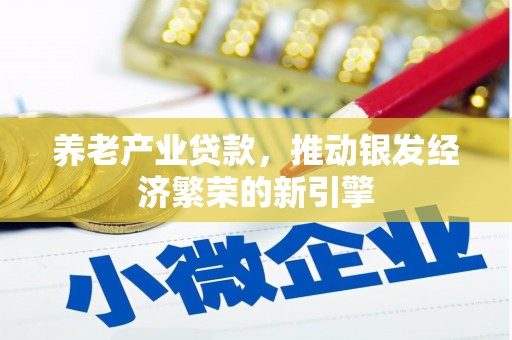 北关养老产业贷款，推动银发经济繁荣的新引擎