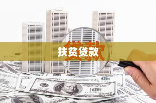 北关扶贫贷款
