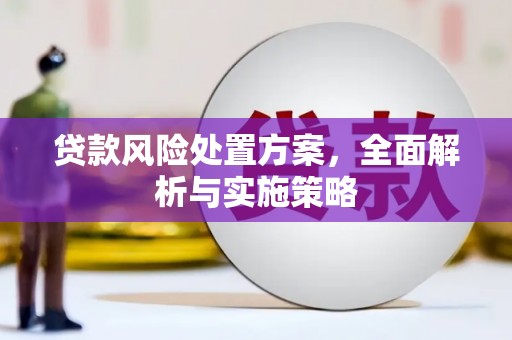 北关贷款风险处置方案，全面解析与实施策略